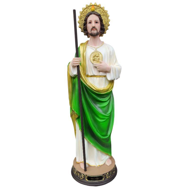 San Judas 24" Inches Tall 20057-24 Classic Statue Saint Jude Standing Figure in Box New and Unopened Religious decor Patron Saint Ornaments Tadeo
