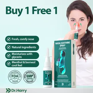 DR.HARRY Nasal soothing spray Oral Spray with Borneol, Camphor, Menthol & Glycerin