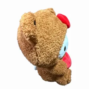 Happy Mother’s Day Kitty Teddy with Red Heart & Bow