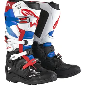 ALPINESTARS Tech 7 Enduro Drystar? Boots - Black/White/Blue/Red - US 9 / EU 43 2012723-1272-9