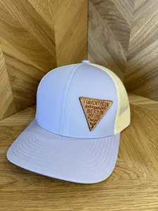 Adventure Travel lover Leather Patch Hat – Laser Engraved Travel Baseball Cap