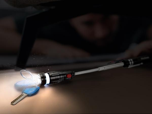 BIIB Valentines Day Gifts for Him, Gifts for Men LED Telescoping Magnetic Pickup Tools, Mens Valentines Day Gifts for Boyfriend Husband, Mens Dad Gifts, Anniversary Birthday Gifts for Men Cool Gadgets