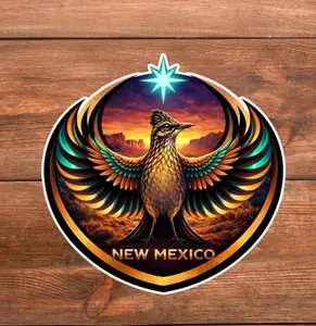 New Mexico Rebel Alliance Vinyl Sticker, State Bird Rebel Alliance, Political Resistance Decal
