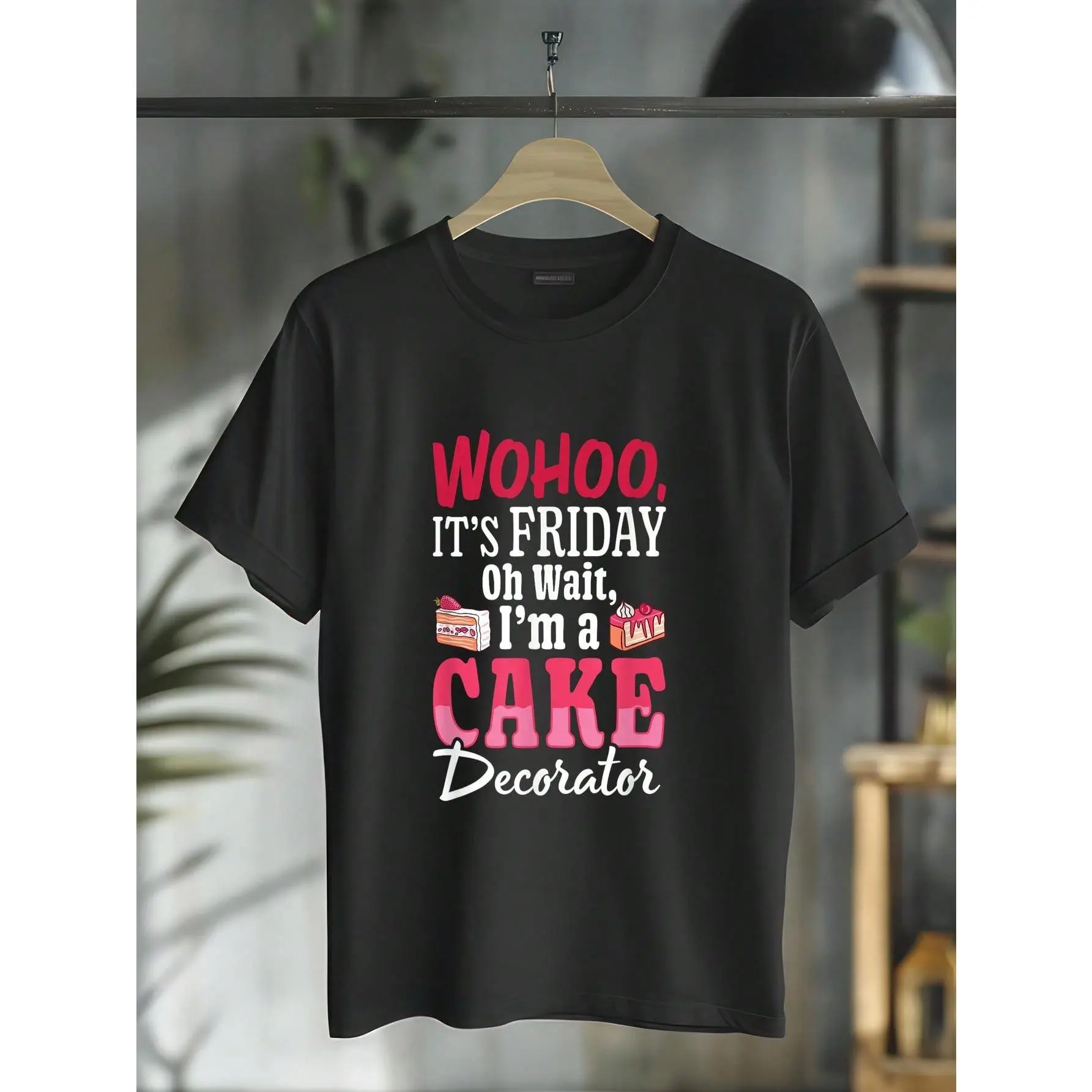 100% Cotton I'm A Cake Decorator - Cake Baker Cake Decorating T-Shirt