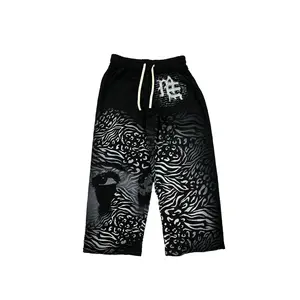 Black ‘Striped’ Sweatpants