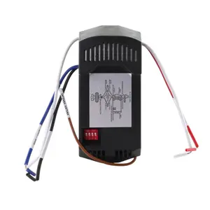 Anderic FAN28R with Thermostatic Ceiling Fan Remote control receiver for Hampton Bay | AC | 3-Speed | Light | Dimming | Thermostatic - FAN28R-T