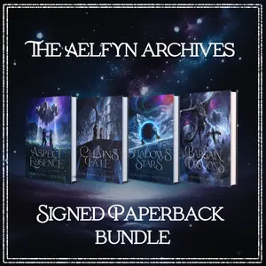 Signed Paperback Bundle of The Aelfyn Archives (Books 1-4)