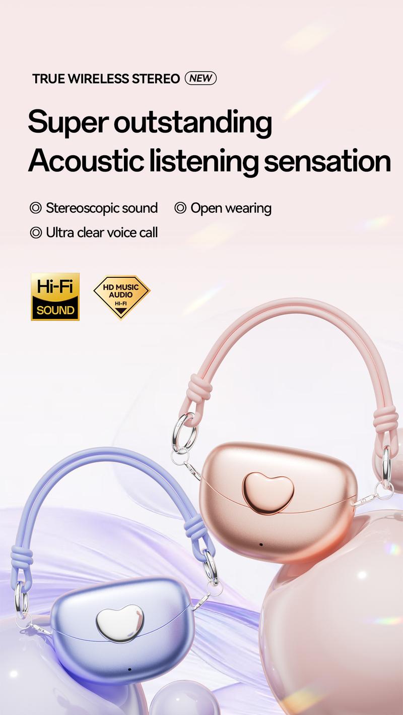 CHENRUIDA M106 High Fidelity Bluetooth Earphones for Women,360° surround sound,Advanced Noise Reduction Long Battery Life IPX7 Waterproof Rose Gold Headset wireless headphones noise cancelling headphones gamingheadset Christmas Gifts CHENRUIDA M106 High Fidelity Bluetooth Earphones for Women,360° surround sound,Advanced Noise Reduction Long Battery Life IPX7 Waterproof Rose Gold Headset wireless headphones noise cancelling headphones gamingheadset Christmas Gifts