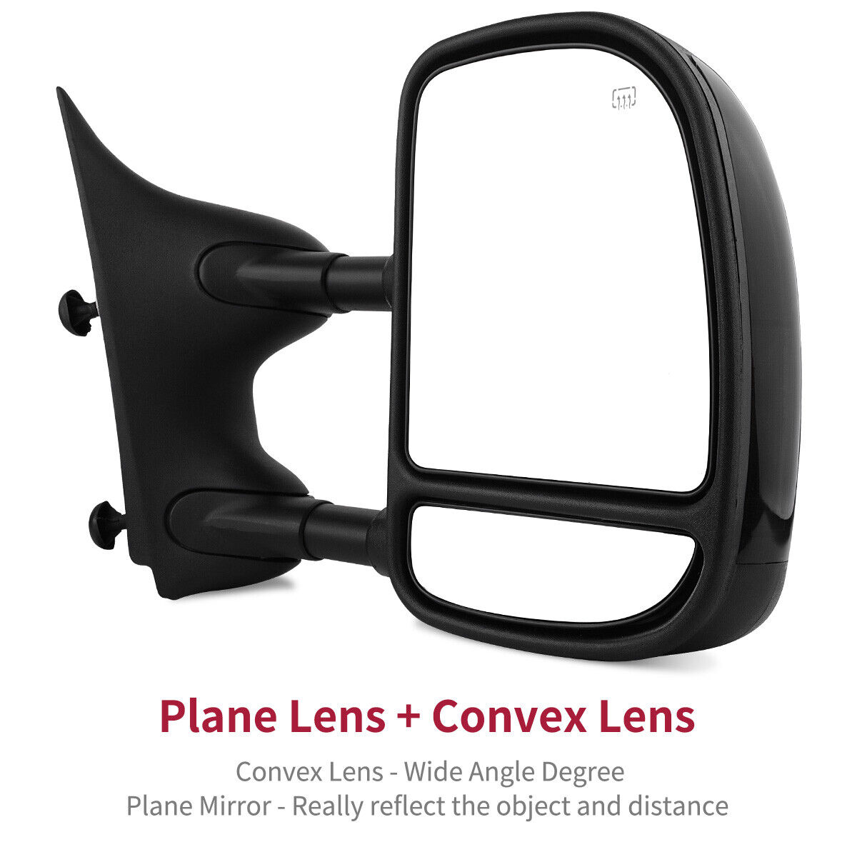 YITAMOTOR Tow Mirrors Compatible with 1999-2007 Ford F250 F350 F450 F550 Super Duty, 2001-2005 Ford Excursion Power Heated LED Signal Light Pair YITAMOTOR Tow Mirrors Compatible with 1999-2007 Ford F250 F350 F450 F550 Super Duty, 2001-2005 Ford Excursion Power Heated LED Signal Light Pair