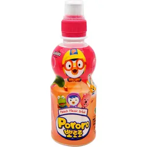 Paldo Pororo Drinks 7.95 FOZ EA – Assorted Flavors (Peach / Mango / Green / Grape / Blueberry)