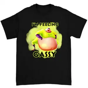 Funny Gassy Humor Graphic T-Shirt With Sarcastic Joke Text, Soft Comfortable Casual Tee For Meme Lovers, Daily Wear, Parties, Relaxed Streetwear And Gift Ideas