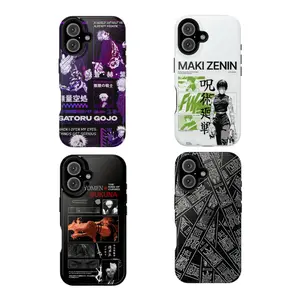 Gravitiq, Jujutsu Kaisen Anime Phone Case, Magnetic MagSafe Case For iPhone 11 To 17 Pro Max, Shockproof Tough Protective Cover, Anti Scratch Armor Case, Anime Fan Gift