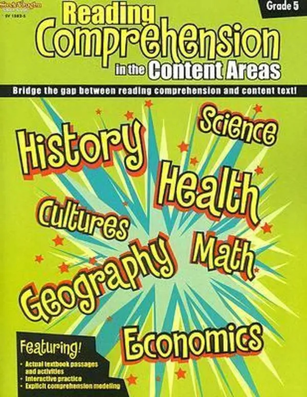 USED-Comprehension Skills in the Content Areas: Reproducible Grade 5 by Steck-Vaughn (Paperback)