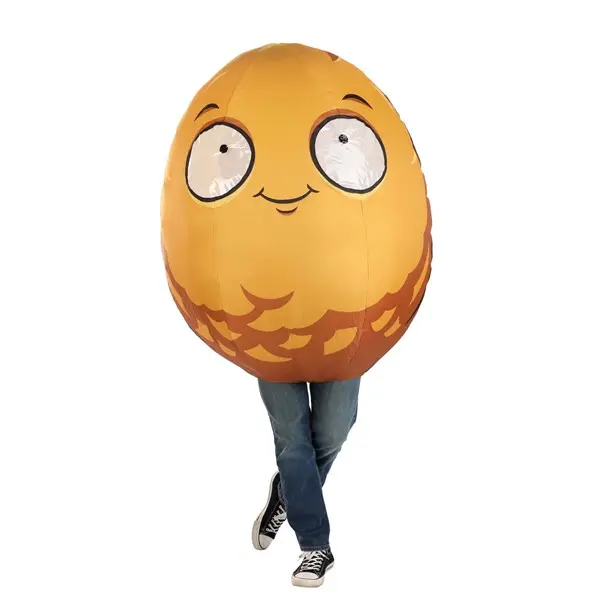 Adult Inflatable Plants Vs Zombie Wall-Nut Costume
