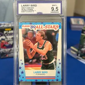 1989 Fleer ‘89 All-Stars #10 Larry Bird