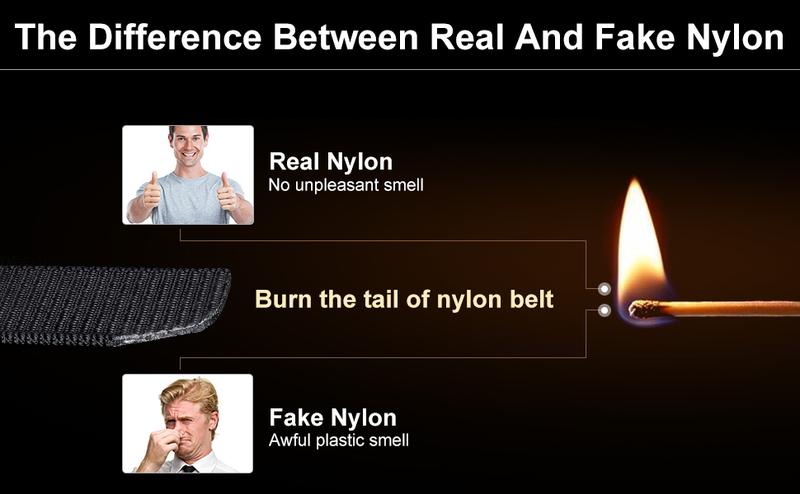 JASGOOD Mens Reversible Nylon-2 In 1 Belt, Ratchet Belt ,Web Casual Belt for Jeans Pants Men Golf Belt