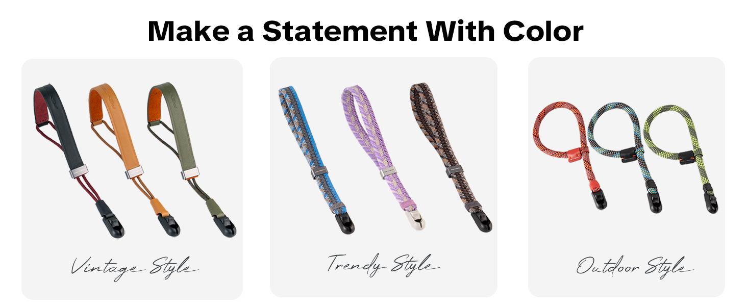 PGYTECH Camera Wrist Strap Slim Trendy Style, Adjustable Quick Release Anti-Drop Braided Rope Hand Strap Holds 55.1lb for Sony/Nikon/Canon Cameras/Phone for Young Photographers PGYTECH Camera Wrist Strap Slim Trendy Style, Adjustable Quick Release Anti-Drop Braided Rope Hand Strap Holds 55.1lb for Sony/Nikon/Canon Cameras/Phone for Young Photographers