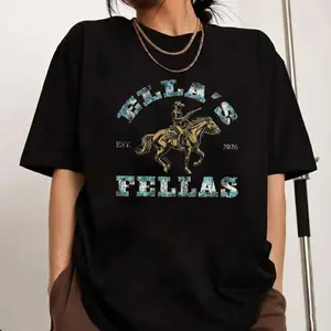 Ellaaa's Felas Shirt Retro Western Dandelion Tee Vintage Fan Gear
