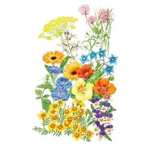 Edible Beauties Flower Mix Seeds