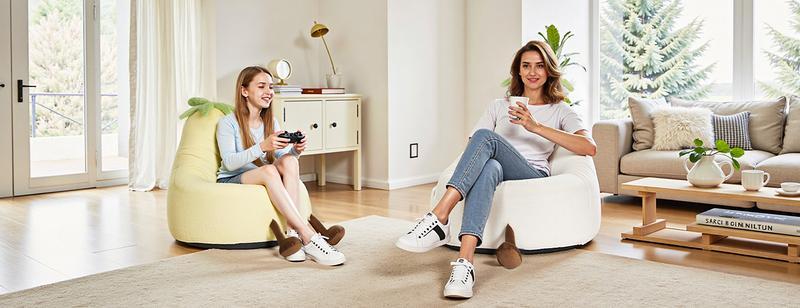 31" 24'' Bean Bag Chair for Kids, Memory Foam Filled Bean Bag for Teens & Kids, Ultra Soft Fabric Bean Bag Chairs for Playroom, Living Room, Bedroom 31" 24'' Bean Bag Chair for Kids, Memory Foam Filled Bean Bag for Teens & Kids, Ultra Soft Fabric Bean Bag Chairs for Playroom, Living Room, Bedroom