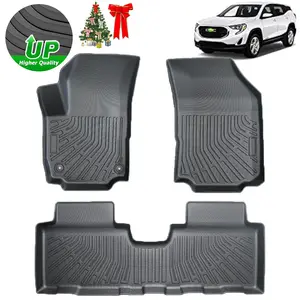 Canvcle Floor Mats Fit for Chevy Chevrolet GMC Terrain/Terrain  Denali Chevrolet Equinox 2018-2024 (Not for EV), All Weather Car Floor Mats for Equinox Accessories, Waterproof Heavy Duty