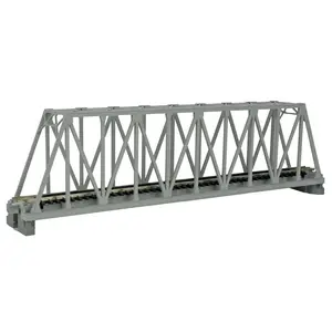 Kato KAT20-432 Single-Truss Bridge - 248mm  9-3/4" -- Gray, N Scale