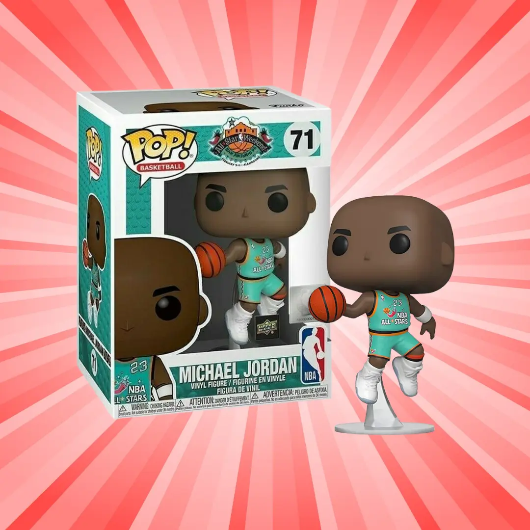 Funko Pop! NBA All-Star Weekend Michael Jordan Upper Deck Exclusive #71 ...