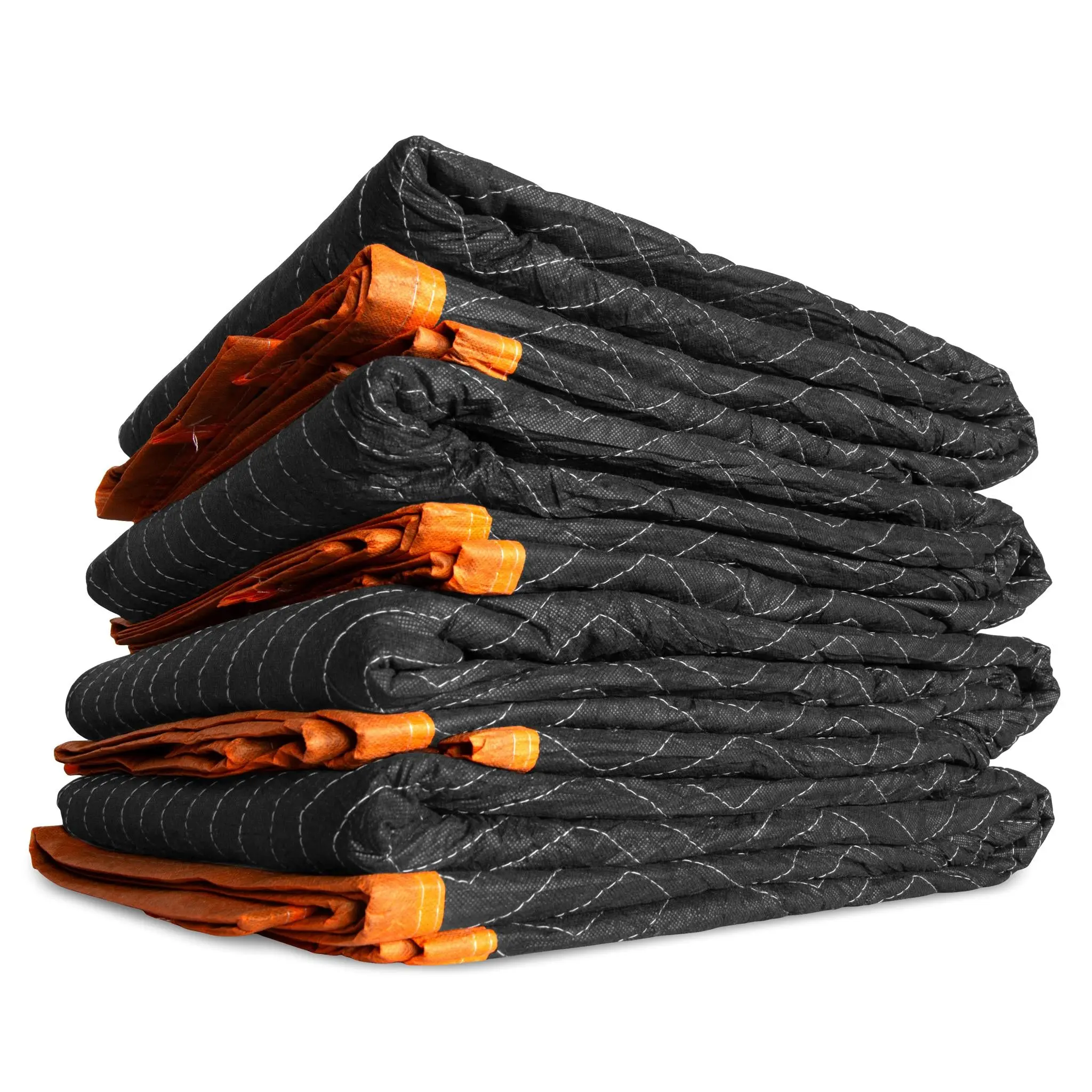 WEN 272804 Heavy Duty Padded Moving Blankets - 72-Inch by 80-Inch, 4-Pack, Dirt/Moisture Guard, Washable After Use