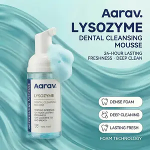 Aarav Deep Clean Without Rinsing. The Foaming Mousse Clings to Teeth & Gums, Neutralizing Odors Effectively. Advanced Formula for a Dentist-Clean Feeling, No Water Needed.
