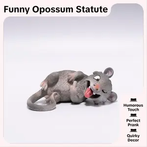 Hodao Sassy Opossum Desk Pet  | The Ultimate WFH Mood Lifter & Gag Gift