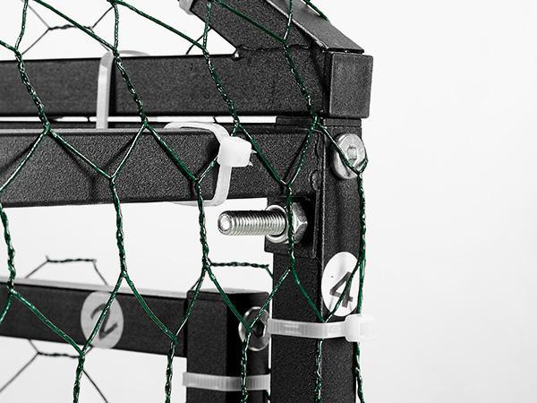 VEVOR Metal Chicken Coop for 4-6 Chickens, 3.3 x 6.6 x 3.3 ft, Small Chicken Cage with Waterproof Cover & Double Doors, Spire Roof Poultry Run Compatible with Wooden Coops, for Rabbit Hen Goose Duck#BackToSchool