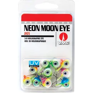 VMC Neon UV Bright Moon Eye Jig Kit