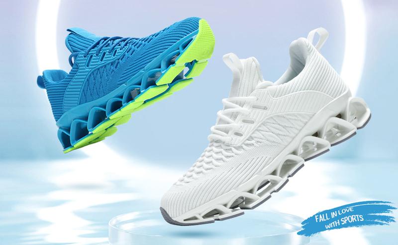 Womens Running Shoes Blade Tennis Walking Fashion Sneakers,Women's Sporty Solid RoundToe Laces Trainers, Casual Versatile Outdoor Walking Sports Shoes Closed Training Runner Footwear Walking Shoes