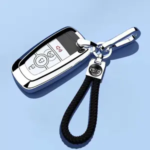 Ford Bronco Key Fob Cover 2026 2025 2024 2023 2022 and Pickup Ranger Maverick car Key Case Transparent case fits Multiple Buttons