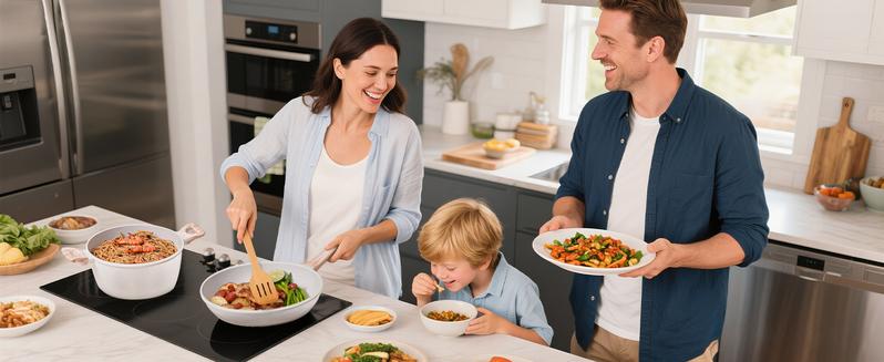 [New] SODAY 12pcs POTS and Pans Set,NonStick Granite Cookware Set Induction Cookware, Non-Toxic Healthy Non-Stick Kitchen Cooking Set,Kitchenware,stock up on specials,Valentines Day gifts, gifts