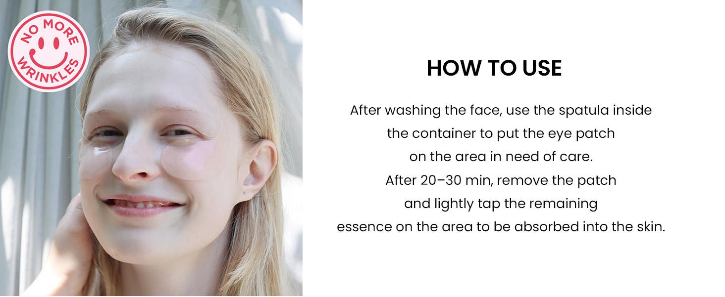 Heimish Bulgarian Rose Water Hydrogel Eye Patch — 60 Soluble Hydrogel Patches for Hydration, Brightening & Wrinkle Improvement, Gentle Under-Eye Care for All Skin Types