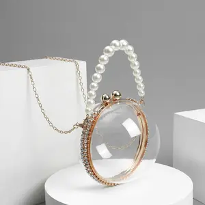 Pearl Glow Prism Clutch