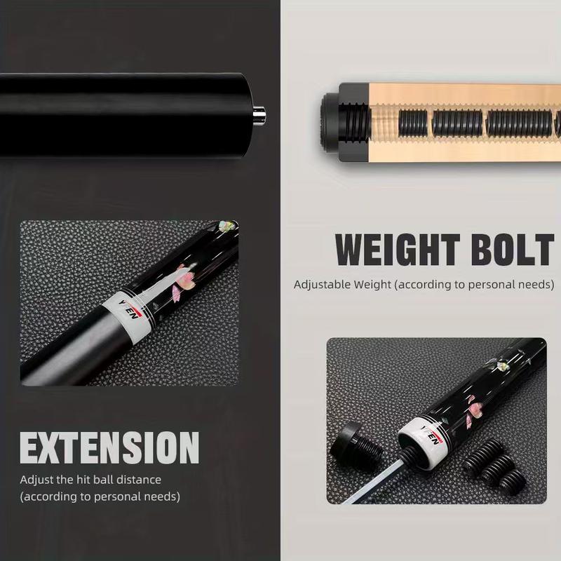 YFEN Professional Carbon Fiber Pool Cue Stick Set 11.8mm Low Deflection Durable with Extension Tip,Adjustable Breathable Billiard Glove,Premium Pool Cue Chalk, Cloth Case for Enhanced Precision YFEN Professional Carbon Fiber Pool Cue Stick Set 11.8mm Low Deflection Durable with Extension Tip,Adjustable Breathable Billiard Glove,Premium Pool Cue Chalk, Cloth Case for Enhanced Precision