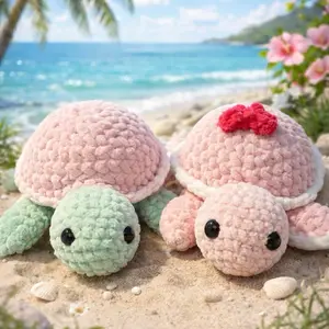 Cute crocheted TURTLES!