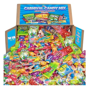 Bulk Candy Individually - 10 Pounds - Big Bulk Candies - Party Favor Treats for Birthdays, Parades, Offices
