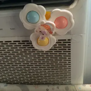 3 Pcs Suction Cup Spinner Toys, Fidget Sensory Toy for Toddlers 1-3, Bath & Dining Chair Toy, Early Education Birthday Gift for Boys Girls, Suitable for Daily Use of Baby