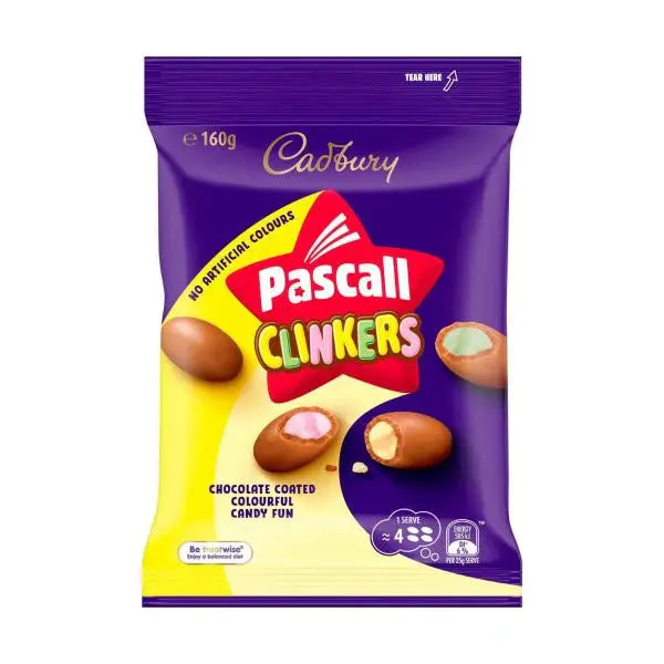 Cadbury Pascall Clinkers Candy