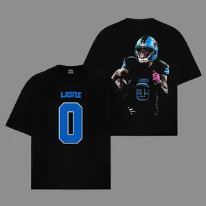 One Pride Fit - Jahmyr Gibbs#   0 Soft And Comfortable Cotton Hoodie, Sweatshirt and T-Shirt, Lions Fans Game Day Outfit, Gift For Football Fans, Graphic Football Shirt