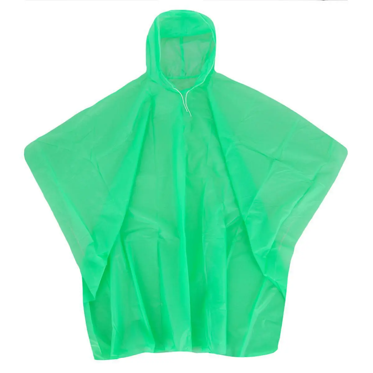 CTM Adult Reusable Waterproof Long Rain Poncho, Rain Jackets