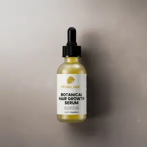 Botanical Hair Serum with Rosemary & Ginger - Volumizing Scalp Oil for Fuller Thicker Looking Hair - Revitalizing Densidyl Formula - 2 fl oz