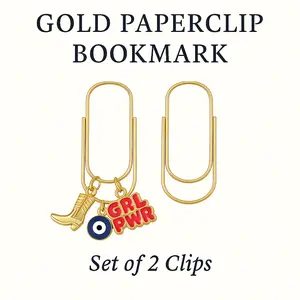 GOLD Charm Holder Clips (Set of 2)