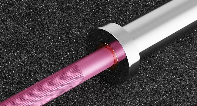 RITFIT 4ft Olympic Barbell for Squat, Deadlift, Curl, and Bench Press - 350lbs/500lbs Capacity fitness exercise olympic weight fit woman