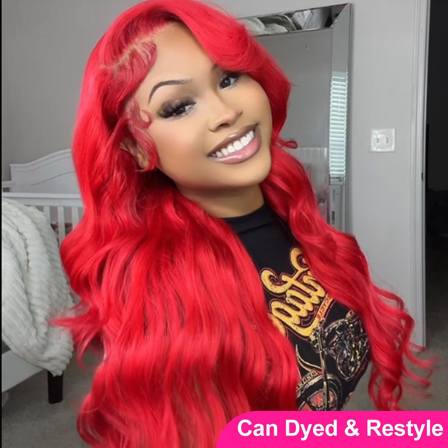 Cute Bein 613 Blonde Body Wave 13x6 HD Lace Frontal Wig 99J Burgundy Lace Front Wigs Human Hair Body Wave Chocolate Brown Colored Lace Front Hair Wigs for Women with Baby Hair