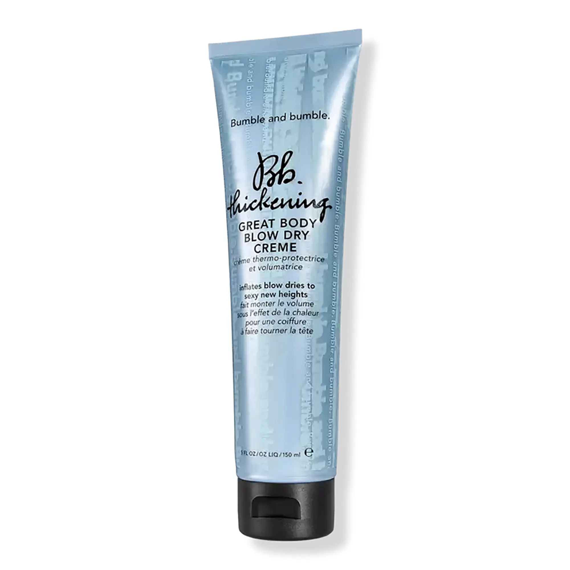 Bumble and Bumble Thick Great Body Blow Dry Creme - Unisex Haircare Styling Mousse for Bouncy Curls, Wavy Hair Bouncy Blowout