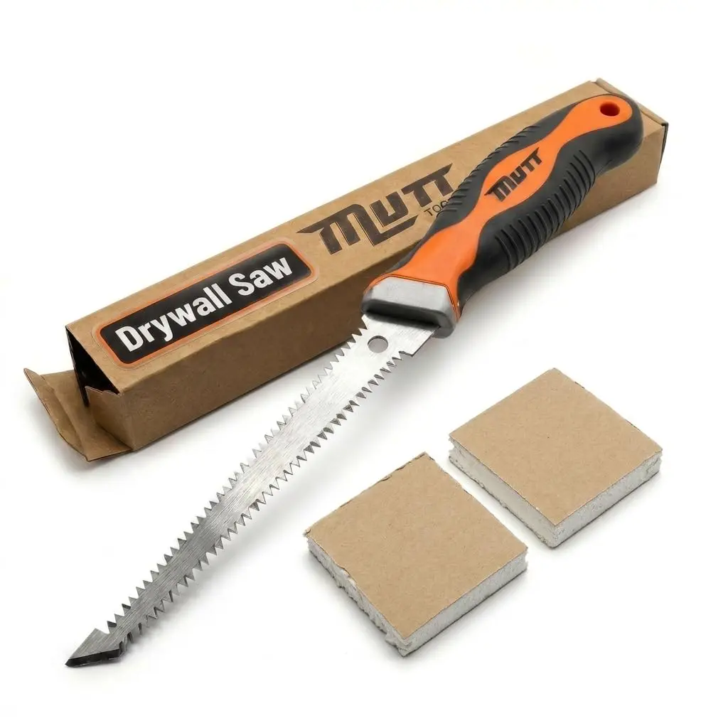 Mutt Tools 6 Inch Drywall Saw Jab Saw Keyhole Blade for Sheetrock Mutt Tools 6 Inch Drywall Saw Jab Saw Keyhole Blade for Sheetrock